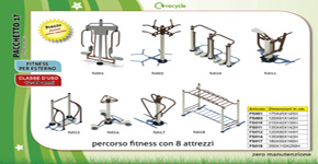 Attrezzature Fitness per esterno